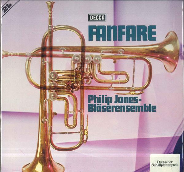 Виниловая пластинка PHILIP JONES BLASERENSEMBLE Fanfare 648143DX DECCA 1977 Германия Классика Б/у