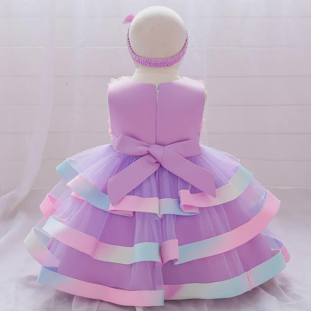 2024 European & American Flower Tutu Dress for Toddlers - Catwalk Style