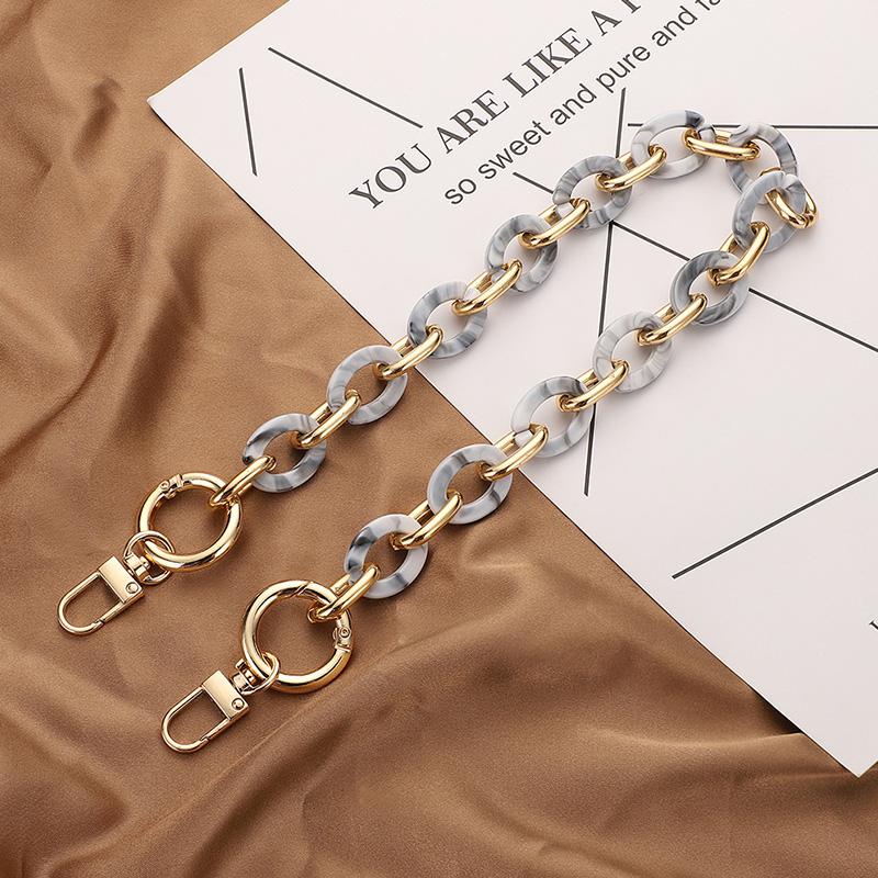 Сменные ручки для сумок, наплечный ремень, акриловая цепочка для сумок, сменная, ремонт своими руками