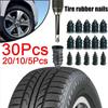 New 5/10/20/30Pcs Car Motorcycle Vacuum Tyre Repair Nails Truck Scooter Bike Tire Puncture Repair Tools Rubber Metal Nails Accessories