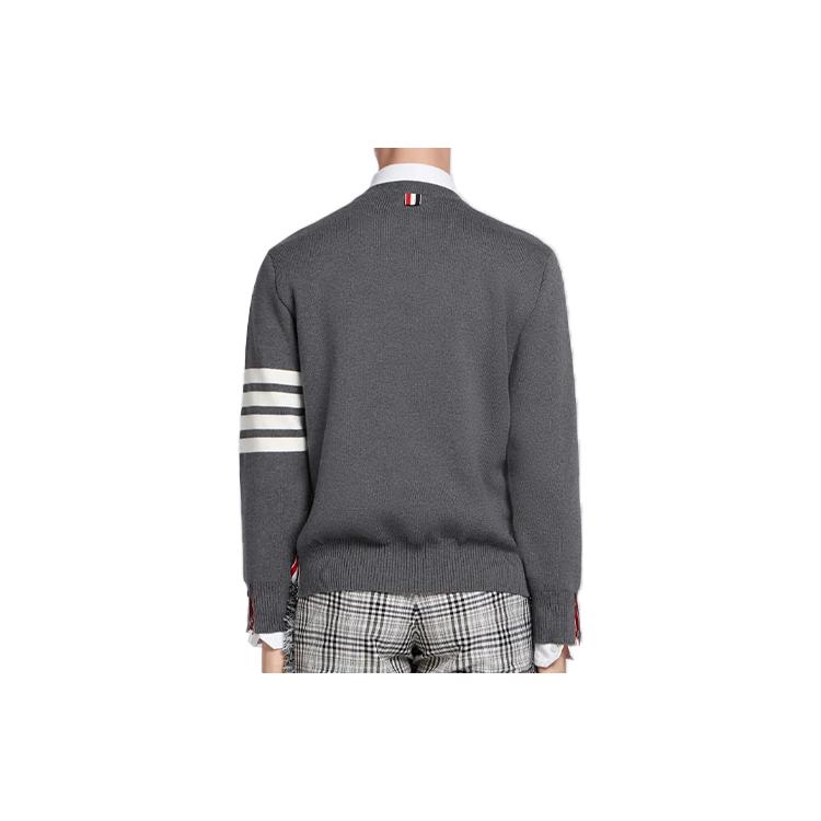 THOM BROWNE 4 Bar Crewneck Jumper MKA202A-00219-035