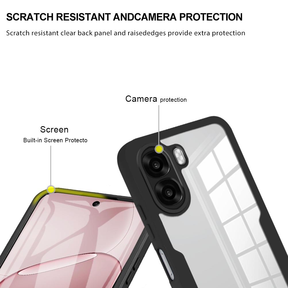 Чехол с защитой всего корпуса, ударопрочный чехол для OPPO A6x A6k A6t A6 5G, защитная крышка, защитное стекло, Fundas Coque