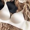 Роскошное бесшовное женское белье Сексуальные бюстгальтеры Push Up с глубоким V-образным вырезом Масляная ткань Шелковая ткань Комфортное мягкое белье Регулируемая бретелька Поддержка W
