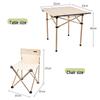 Portable Outdoor Folding Table & Chair Set