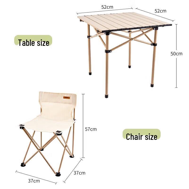 Portable Outdoor Folding Table & Chair Set