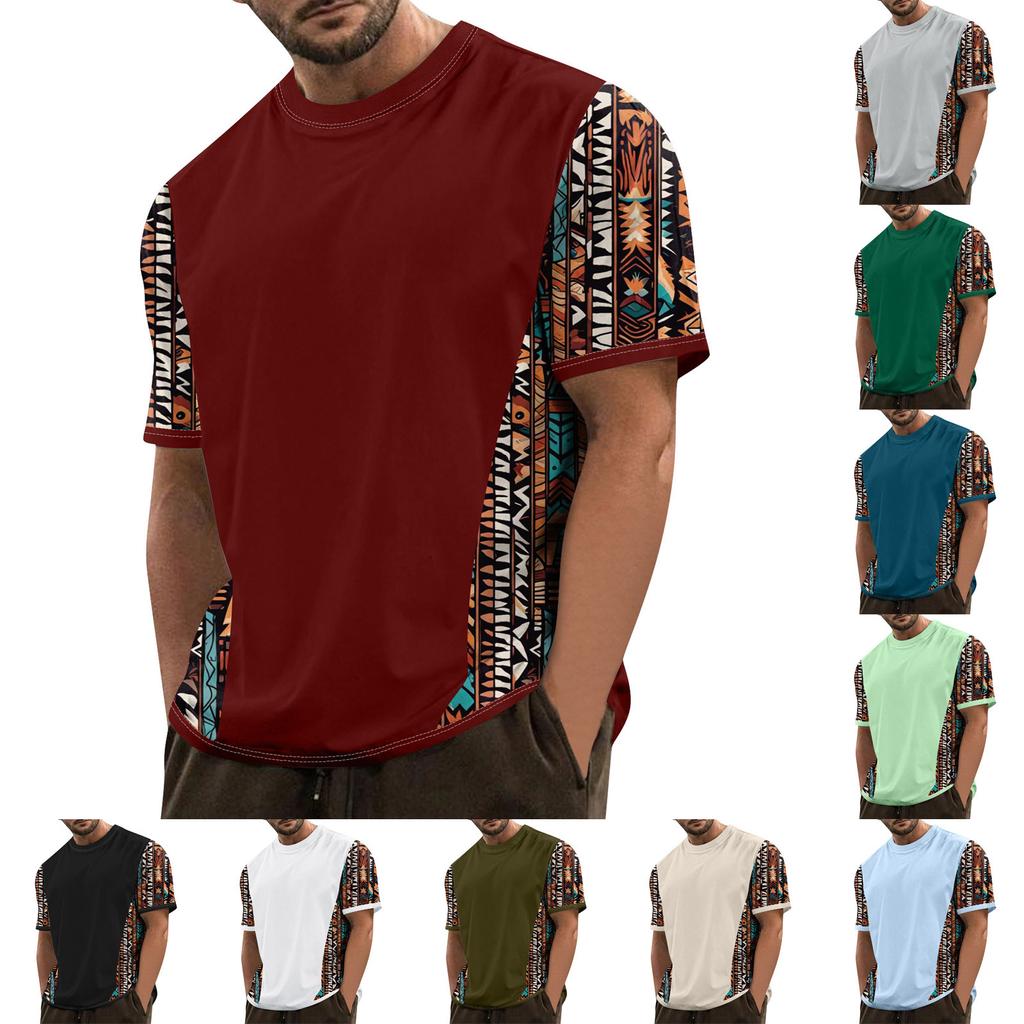 Мужские футболки с графическим принтом, уличная повседневная одежда с короткими рукавами и принтом