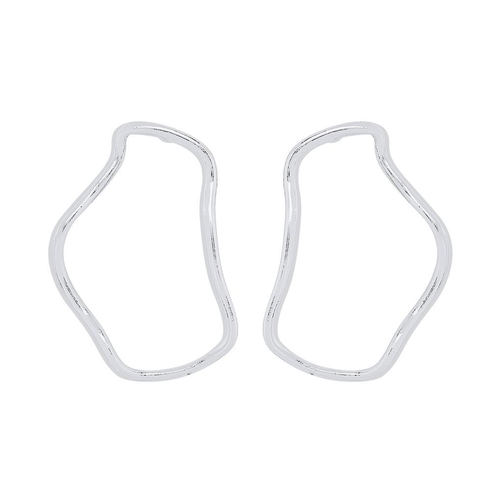 Модные персонализированные преувеличенные серьги-кольца из сплава для женщин