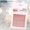 Shopper Crew Glitter Face Кубическая наклейка для лица Фестивальный макияж для вечеринки, 1 шт, 4) Блеск_Красный