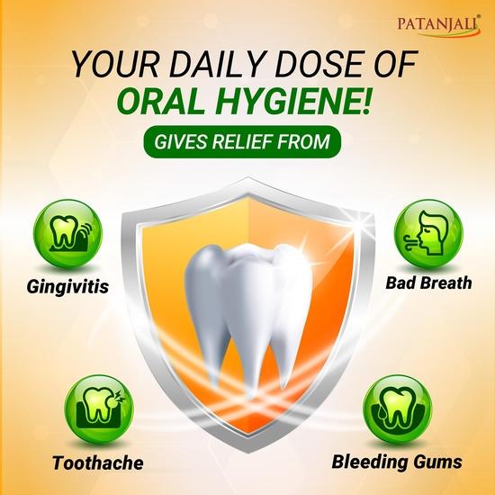 Patanjali Дант Канти: Лечебная зубная паста-гель (100 г), Дант Канти лечебный гель Патанджали