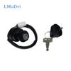 LMoDri Motorbike Ignition Switch Key with Wire ATV 6 Pin Ignition Key Switch with 2 Keys For Yamaha YFZ450 YFZ450V