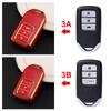 Чехол-протектор для ключа-брелока с TPU для Honda CRV CR-V Fit Civic Accord HR-V HRV City Odyssey XR-V Аксессуары