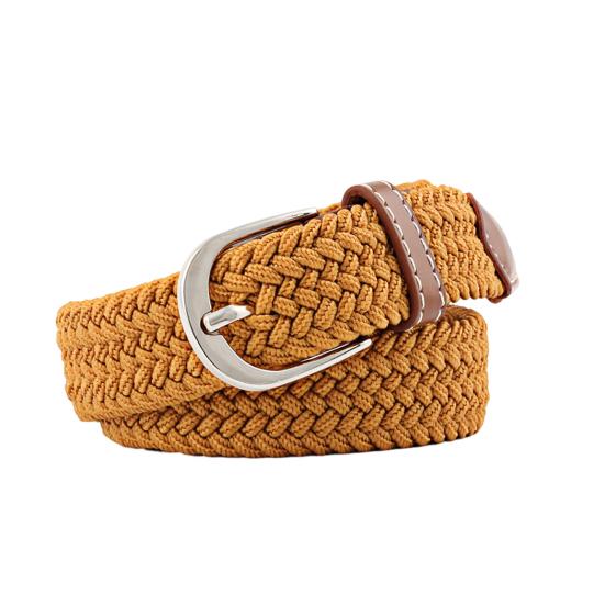 Женский и мужской декоративный ремень, регулируемый эластичный пояс из искусственной кожи, холст, джинсовый костюм, брюки, ремень