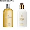 Molton Brown Сияющий цветок Гель для душа и Золотой уд Лосьон для тела Дуэт