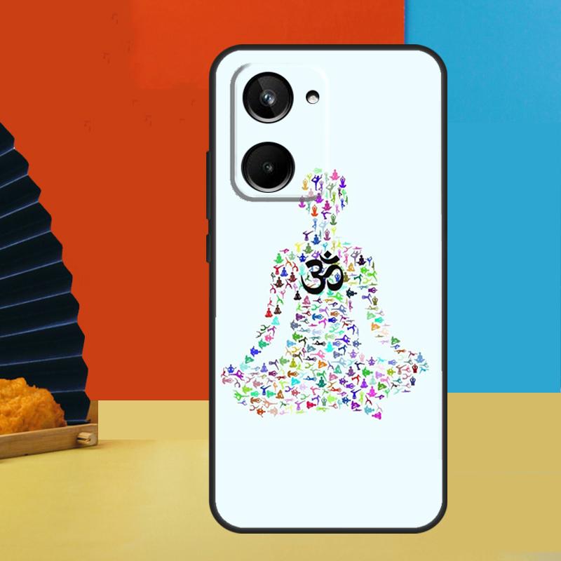 Символ Аум Ом Намасте Дзен Йога Для Realme 11 9 10 12 Pro Plus C55 C53 C51 C33 C31 C30 C25s C21Y C15 C11 GT3 GT Neo 5 Чехол