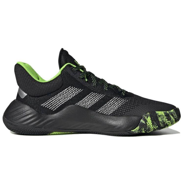 Marvel x adidas D.O.N. Номер 1 J Stealth Spider-Man Детские кроссовки Черный Core-Black Командный-Solar-Green EF2933