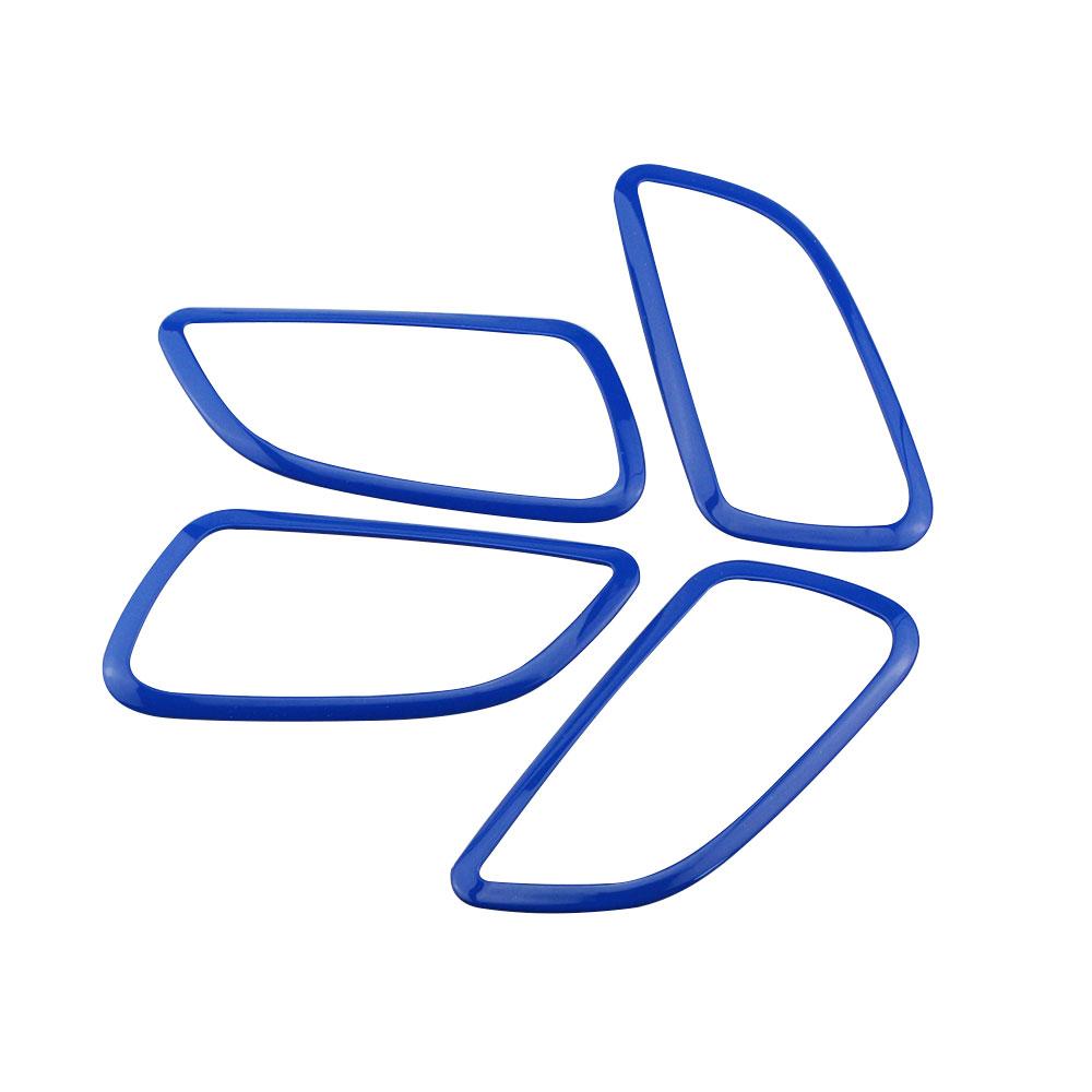 Автомобильные хромированные аксессуары Color My Life для Chevrolet Cruze 2009-2015, внутренняя внутренняя дверная ручка, круглая накладка