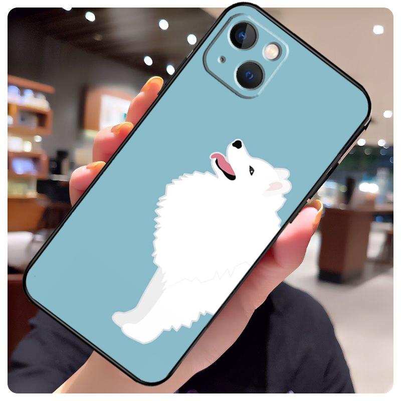 Чехол для телефона iPhone с изображением японского шпица Для iPhone 16 Pro Max 14 13 12 11 15 17 Pro Max mini 15 16 Plus 16e 17 Air Чехол