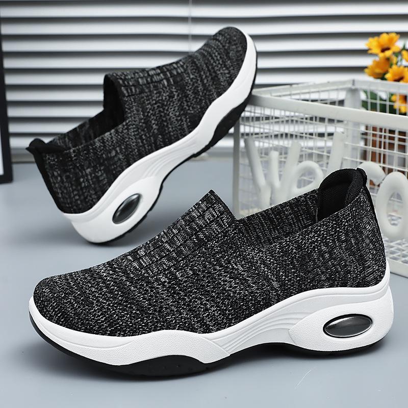 Women Sneakers Lightweight Casual Women Shoes Plus Size 41 Antislip Women Tennis Shoes Mesh Breathable Walking Vulcanized Shoes