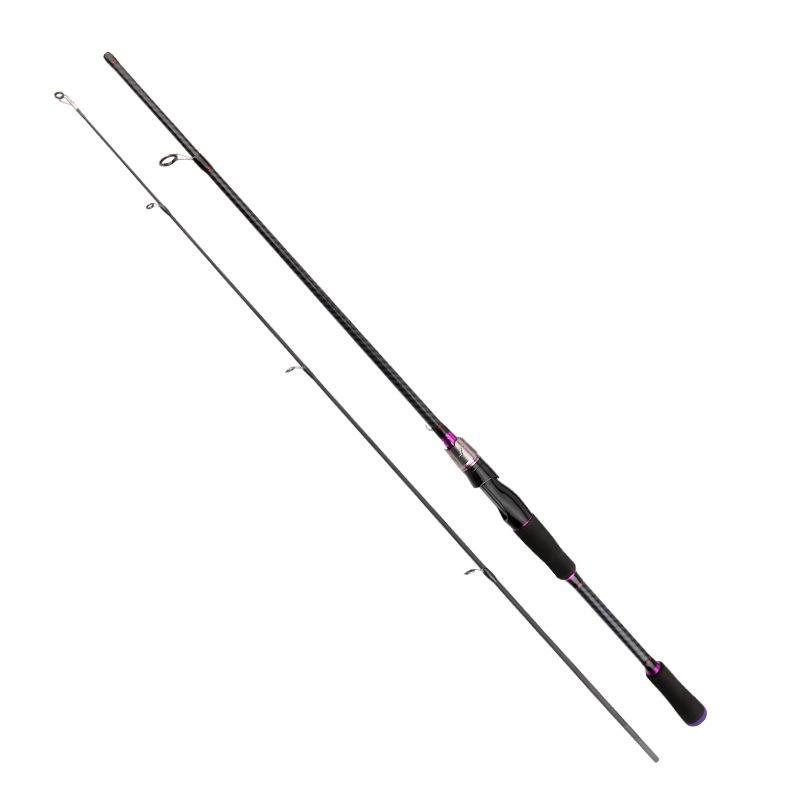 Удилище для дальнего заброса с прямой рукояткой, спиннинговая катушка для ловли окуня.