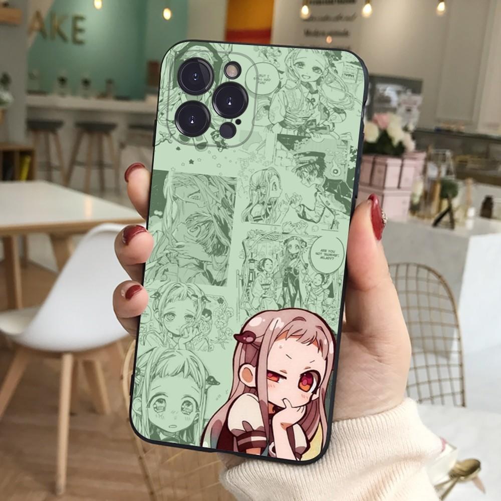 Туалетный Ханнако-кун Чехол для телефона Силиконовый Мягкий для iphone 16 15 14 13 12 11 Pro Mini XS MAX Plus X Чехол