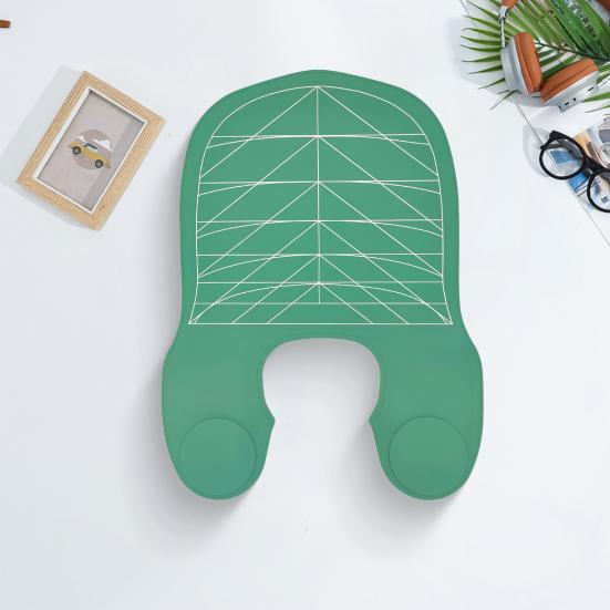 Силиконовый воротник для окрашивания волос с направляющими для волос, водонепроницаемый парикмахерский коврик для окрашивания волос, шаль для салона