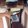 New Car Storage Mesh Bag, Seat To Seat Car Styling Storage Bag, Elastic Mesh Bag Storage Car Accessories, Easy Installation