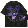 Summer The Binding of Isaac Game Double Print Graphic T-Shirt Men Women Hip Hop Casual Streetwear T-shirt Print Crew Neck Casual T Shirt