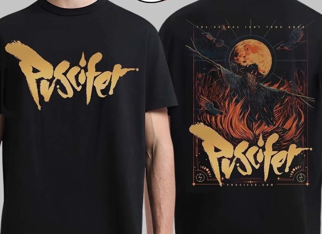 Puscifer band 2 sides black T-shirt short sleeve All sizes