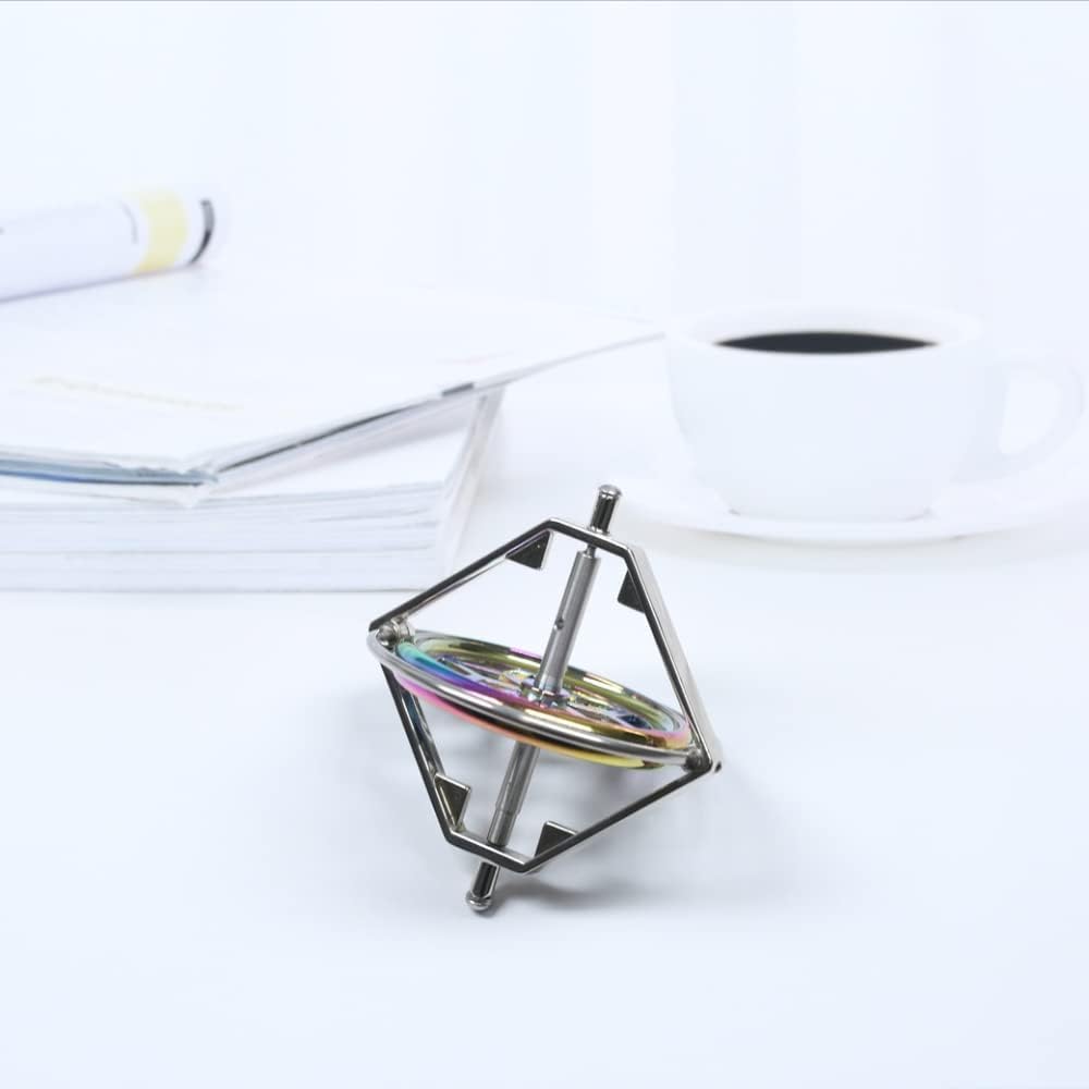 Точный гироскоп металлический антигравитационный волчок балансировочная игрушка образовательный подарок AG002