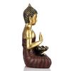 Последняя статуя сидящего Будды, экспонат, идол, предметы домашнего декора для гостиной и подарки (КРАСНЫЙ Золотой)