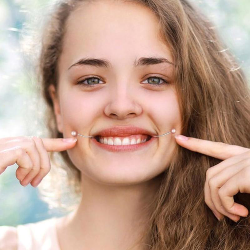 Dimple Maker Easy To Wear Smile Dimple Trainer Body Jewelry Accessory for Woman