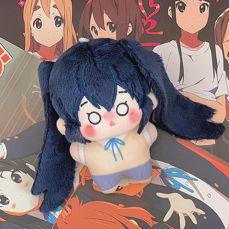 10см K-on! Хлопковые плюшевые игрушки Хирасава Юи Японское аниме Тайнака Рицу Хлопковая кукла Милые игрушки Подарок на День святого Валентина, День рождения для девочек