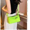 2023 New Small Ladies Shoulder Bag Solid Color High Quality Nylon Women Messenger Bags Fashion Ladies Mobile Phone Bags Wallet