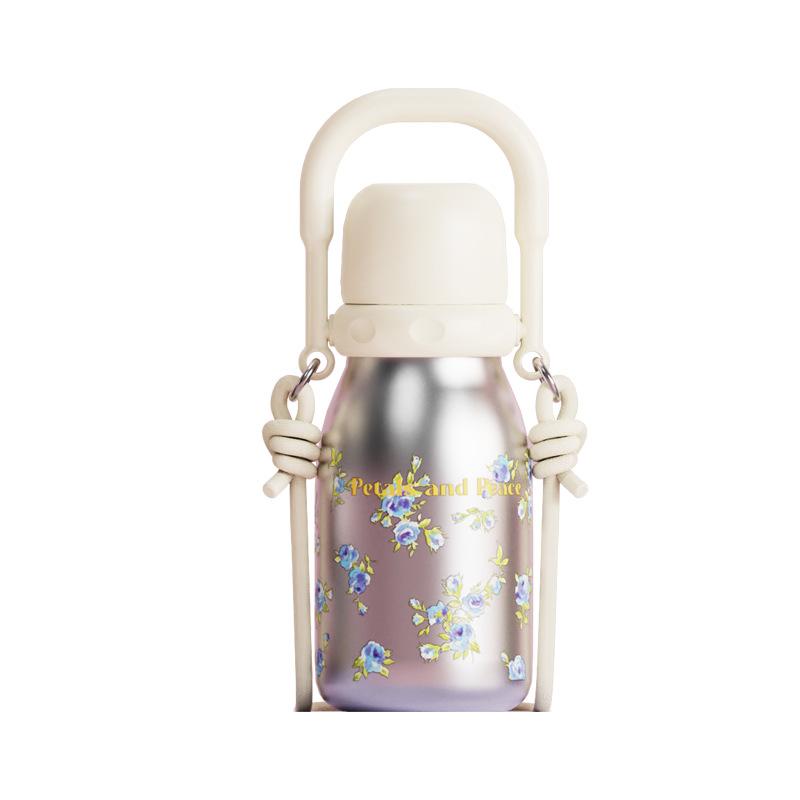 Water bottleGOOM thermos cup pot 1 new high-end exquisite appearance large capacity girl straw go out to carry gifts