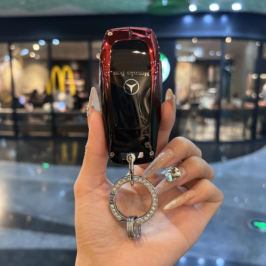 REE4 3BTN Fashion Soft Car Key Case For Mercedes Benz A C E S G Class GLC CLE CLA GLB GLS W177 W205 W213 W222