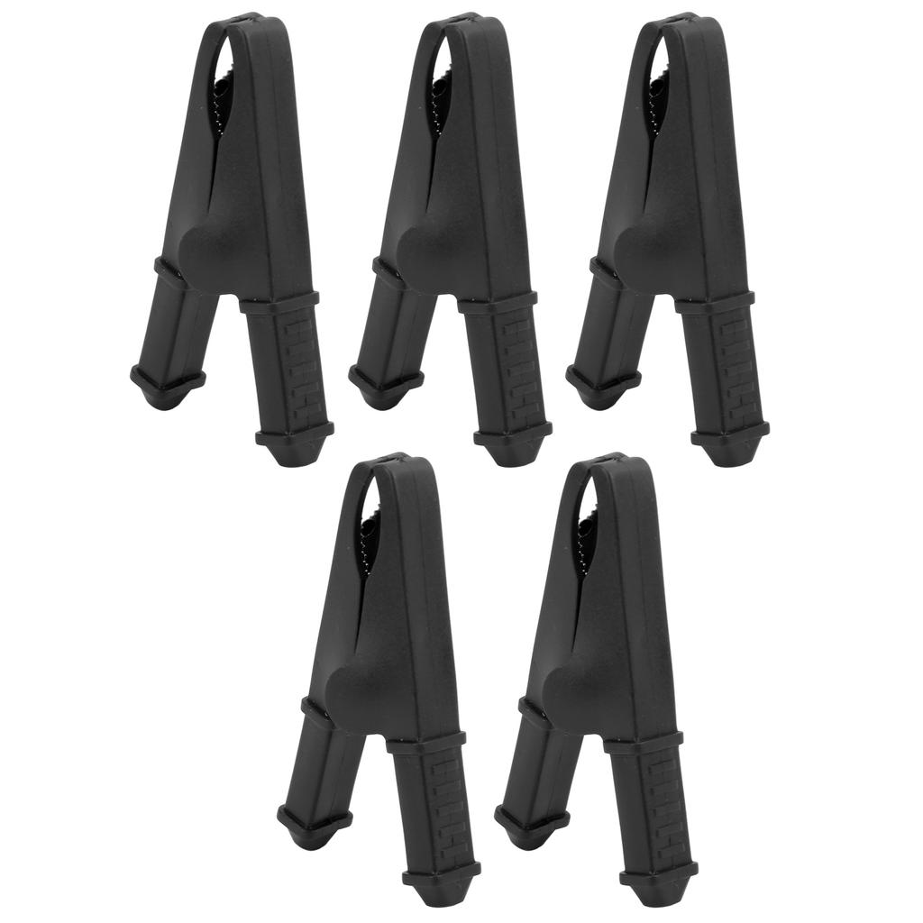 5Pcs Power Test Clip Good Electrical Conductivity Corrosion Resistance Electrical   Test Clamp Clips for Electronic