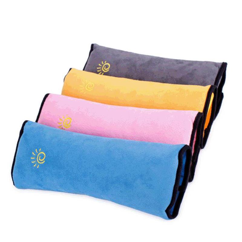 Детский ремень безопасности, подушка, автомобильный ремень, плюшевая подушка, защитный чехол на плечо автомобиля, подушка для детского автомобиля