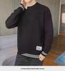Men's Trendy Half-High Collar Sweater - Warm, Thick, Loose Fit for Autumn/Winter