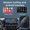 Kebidumei 2in1 Smart AI Box Wireless CarPlay &Android Auto Wireless Adapter Plug And Play WiFi Fast Connect Universal For Nissan
