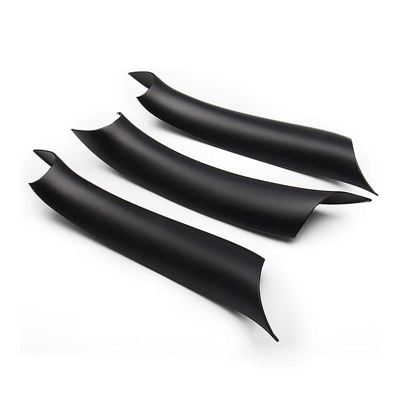 3 шт. LHD салонная дверная ручка для BMW X5 F15 X6 F16 2014 2015 2016 2017 2018 из углеродного волокна