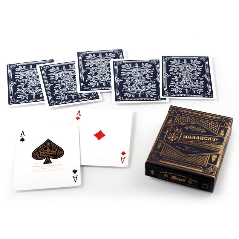 Theory11 Blue Monarch Playing Cards USPCC Bicycle Monarchs Deck Card Games Magic Tricks