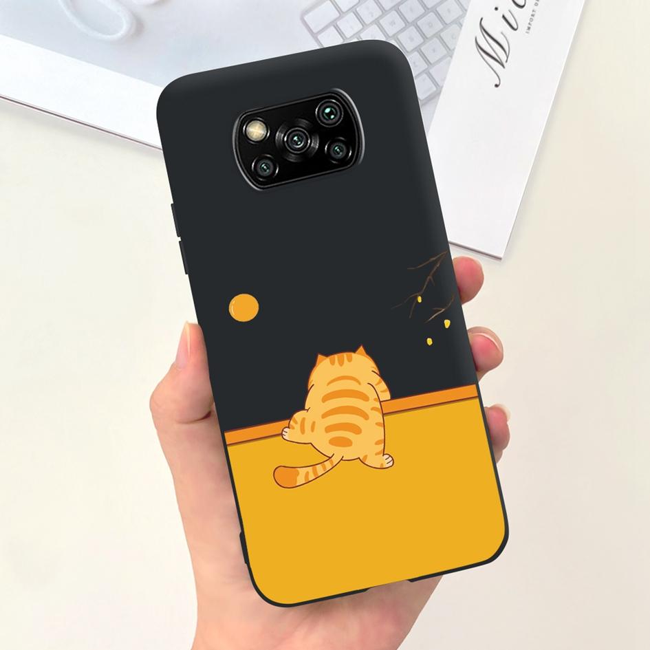 Case For Xiaomi Poco X3 Pro NFC Phone Cover Lovely Dinoaur Butterfly Silicone Soft Cases For Xiaomi Poco X3 GT X3Pro X3NFC Coque