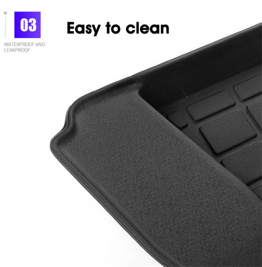 TPE Задний Коврик в Багажник Резиновый Коврик Для Tesla Model 3 2017-2019