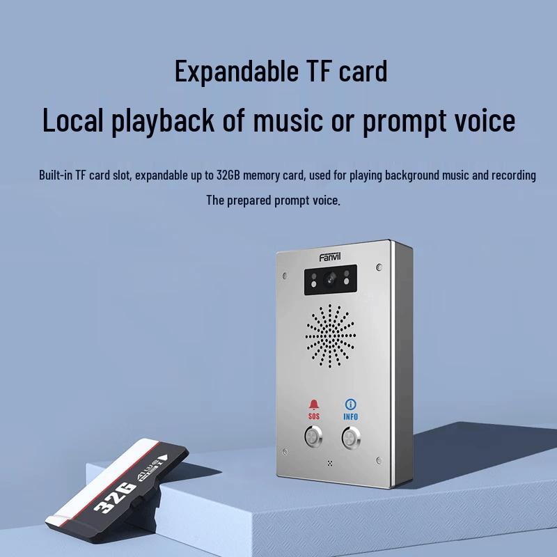 Fanvil i16SV-02P Video SIP Intercom (CN version)