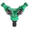 2 Way Garden Water Pipe Connectors Pipe Adapter Y Shape Hose Splitter Valve Three Way Plastic Valve With Switch