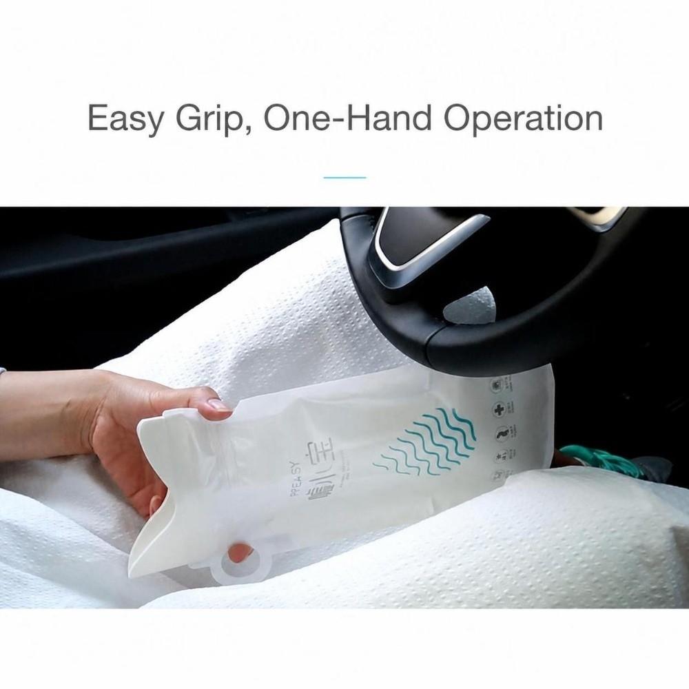 4pcs 700ML Large Capacity Car Urinary Bag Vehicle-mounted Emergency Urine Bags Men and Women