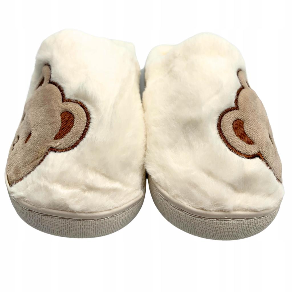 Winter Slippers Teddy Bear Women's Children's Warm Slippers S. 40-41