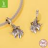 Graduation Season Unicorn Diy Pendant Accessories Creative Scholar Hat S925 Sterling Silver Beads