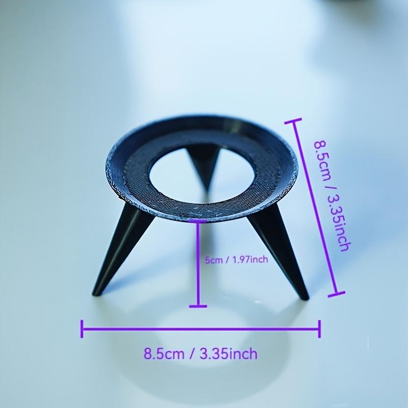 1 шт. Умная колонка Echo Dot Четвертого поколения Стенд Хранение Подставка для демонстрации Пластиковая Черная Настольная подставка Декор