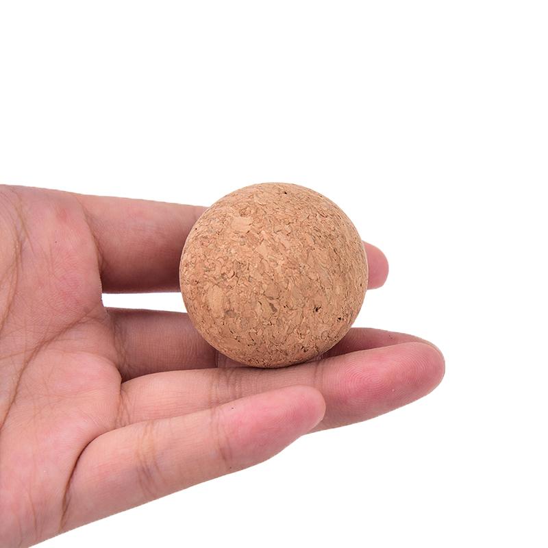 1 Pcs 36Mm Cork Solid Wood Wooden Table Soccer Table Football Balls Baby Football